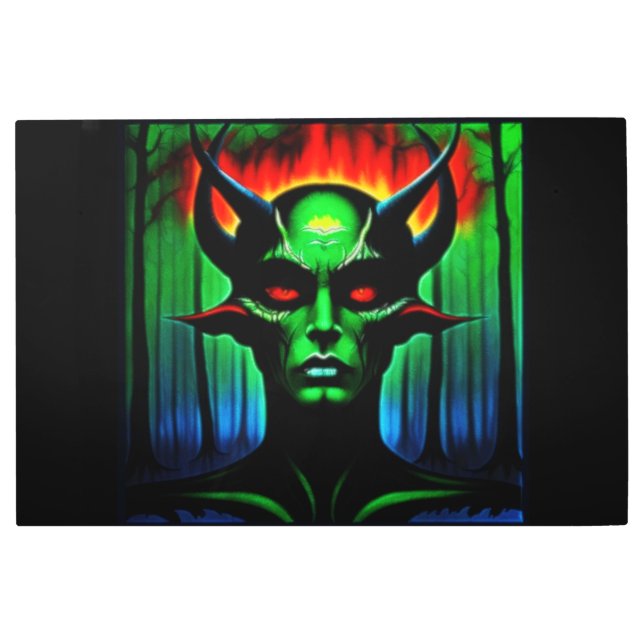 Impresión En Metal Skinwalker de Darkwoods 2 (Anverso)