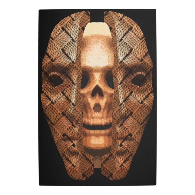 Impresión En Metal Skull Within: Dando a conocer la complejidad inter (Anverso)