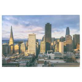 Impresión En Metal Skyline de San Francisco