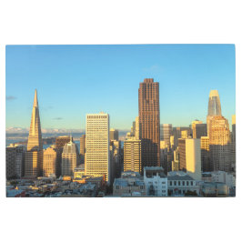 Impresión En Metal Skyline de San Francisco