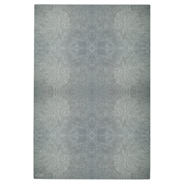 Impresión En Metal Snowflakes Patterns II Metal Wall Art (Anverso)