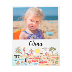 Impresión En Metal SoCal personalizado 16x20