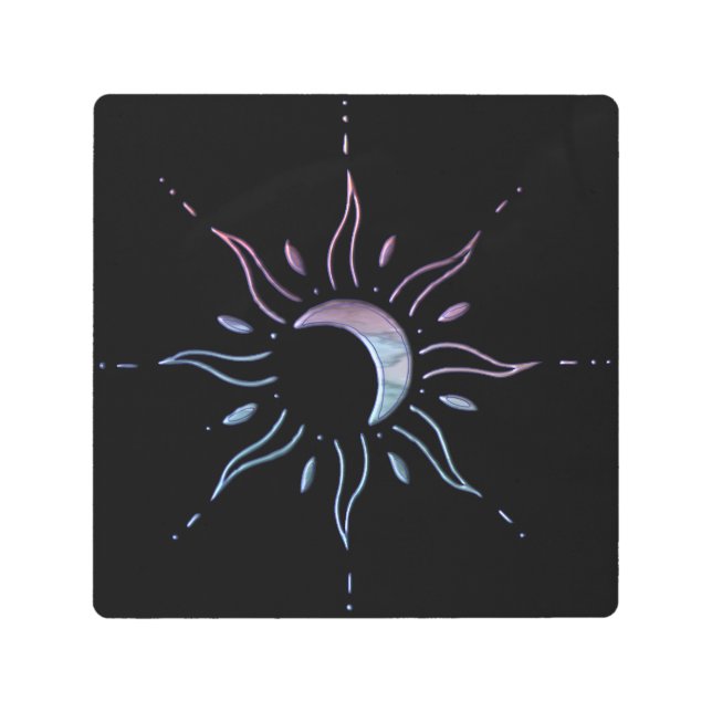 Impresión En Metal Sol 1 (Anverso)