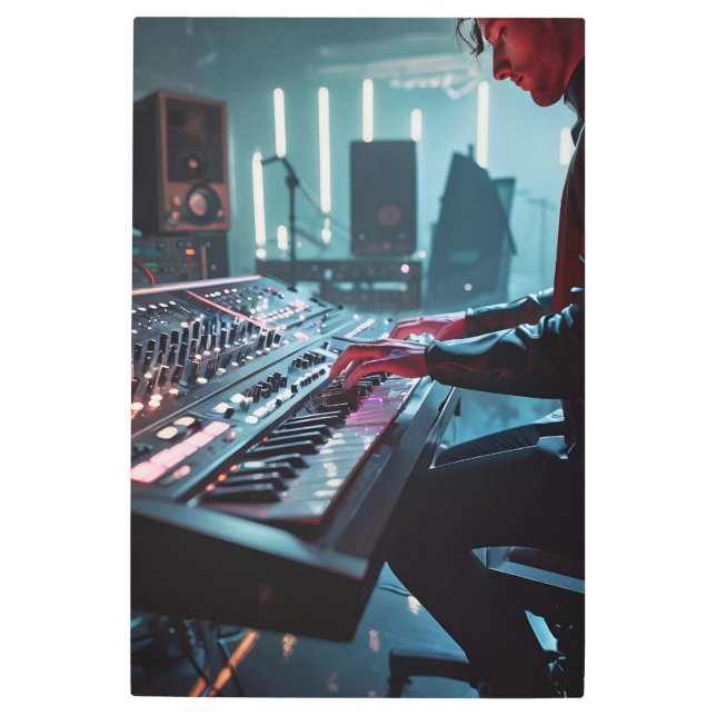 Impresión En Metal Sonic Pulse (Anverso)