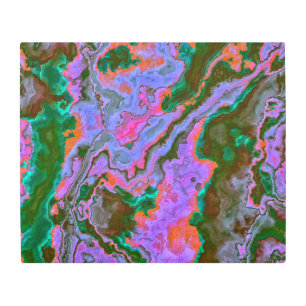 Impresión En Metal Sour Marble  Metal Print