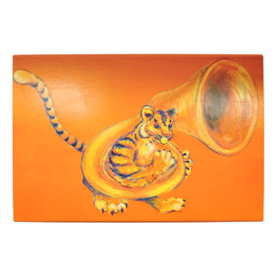 Impresión En Metal Sousaphone: Tigre