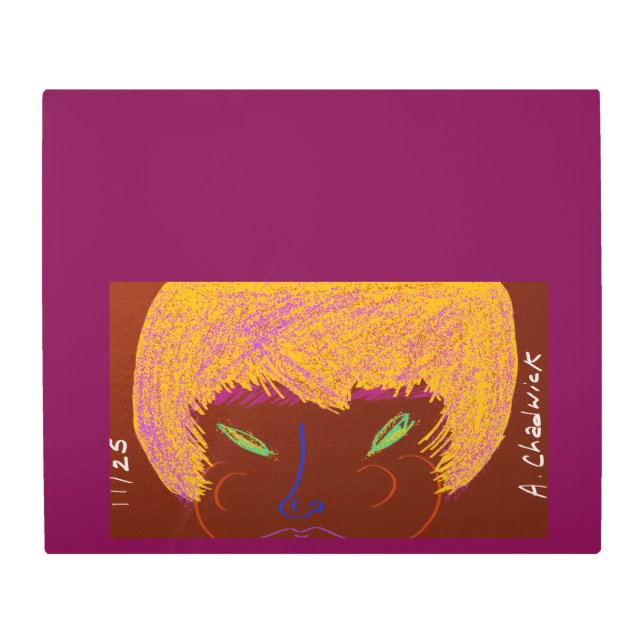 Impresión En Metal Sparkling Beauty Queen (Anverso)