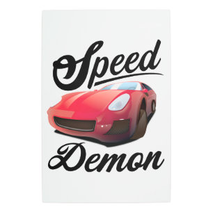 Impresión En Metal Speed Demon