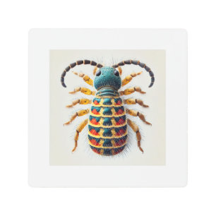 Impresión En Metal Springtail in Natural Habitat 260824IREF231 - Wate