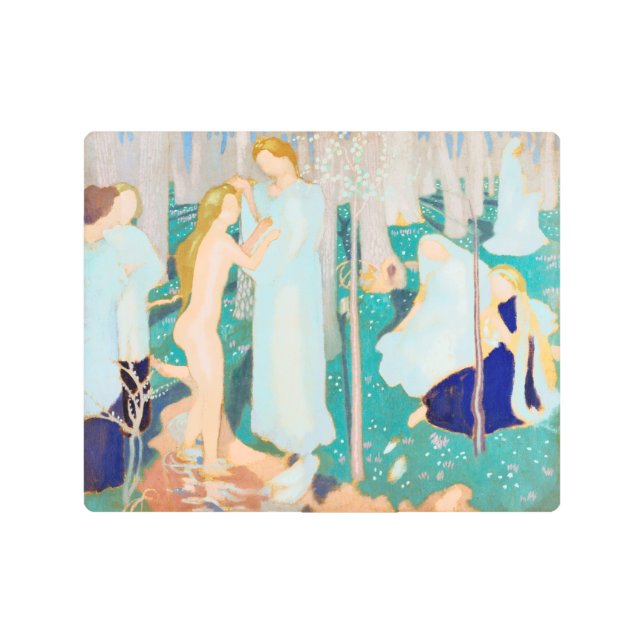 Impresión En Metal Springtime, Maurice Denis (Anverso)