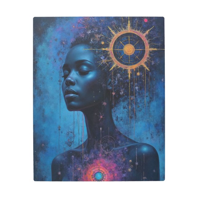 Impresión En Metal Sra. Tarot (Anverso)