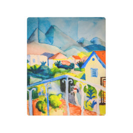 Impresión En Metal St Germain cerca de Túnez | Auguste Macke |