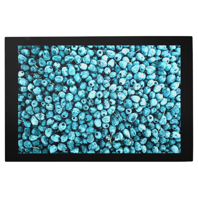 Impresión En Metal "Stack of Blueberry Fruit" Foto Cute. ¡Hazte con u (Anverso)