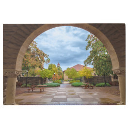 Impresión En Metal Stanford en otoño