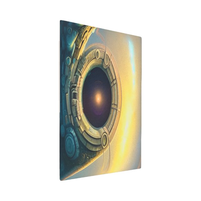 Impresión En Metal Stargate en el cielo (3/4)