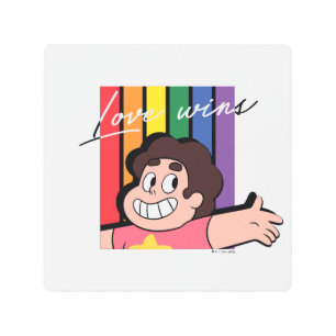 Impresión En Metal Steven Universe - El amor gana