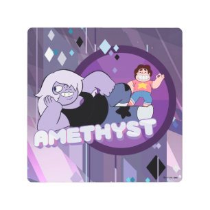 Impresión En Metal Steven Universe   Gráfica de caracteres antimetist