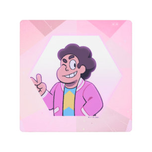 Impresión En Metal Steven Universe   Retrato de diamante rosa