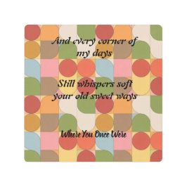 Impresión En Metal Still Choosing You, Timeless Choice, video version