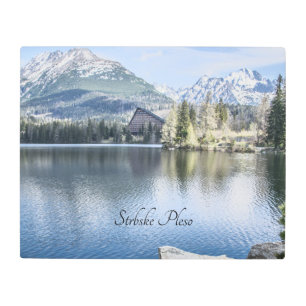 Impresión En Metal Strbske Pleso, Tatras Altos, Eslovaquia