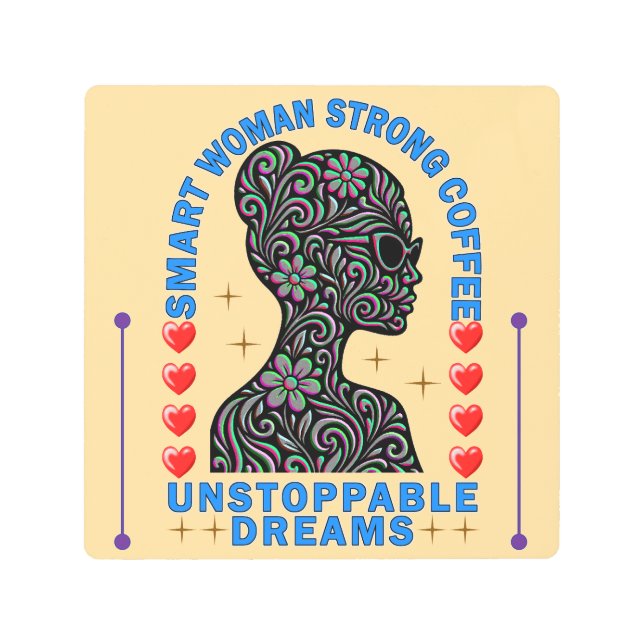 Impresión En Metal strong woman (Anverso)