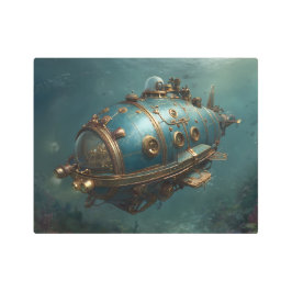 Impresión En Metal Submarino