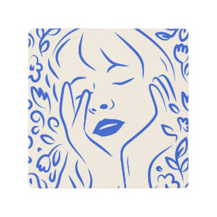 Impresión En Metal Sueño suave de las flores