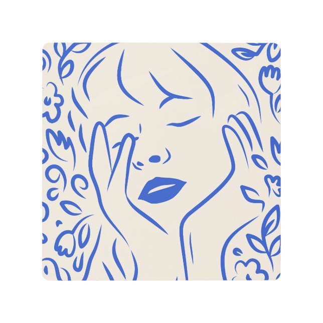 Impresión En Metal Sueño suave de las flores (Anverso)