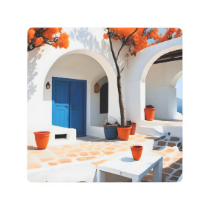 Impresión En Metal Sueños de terracota en Grecia