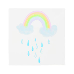 Impresión En Metal Sueños del arcoiris