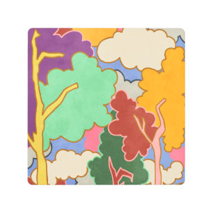 Impresión En Metal Sueños nubosos