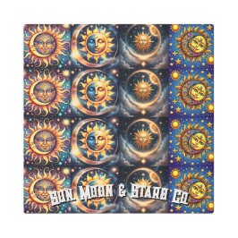 Impresión En Metal Sun, Moon & Star Co.