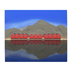 Impresión En Metal Sunndalsøra Noruega