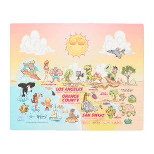 Impresión En Metal Sunny SoCal