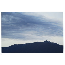 Impresión En Metal Sunset azul