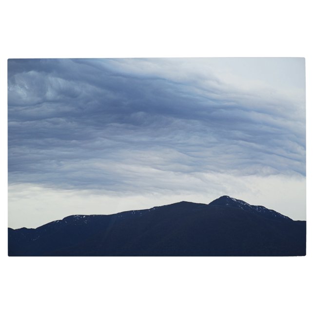 Impresión En Metal Sunset azul (Anverso)