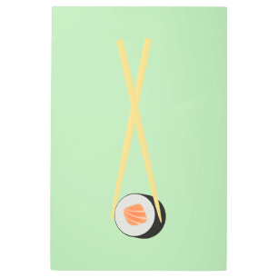 Impresión En Metal Sushi perfecto I