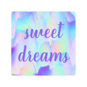 Impresión En Metal Sweet Dreams Resumen las Luces del Norte