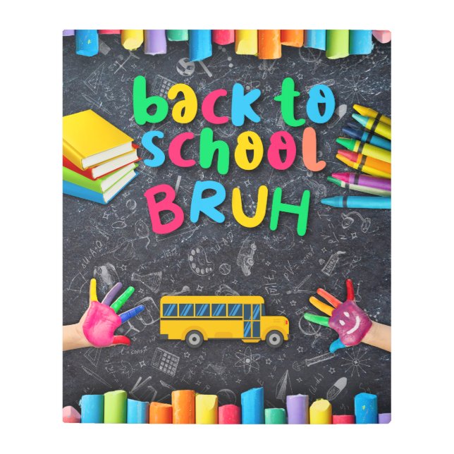 Impresión En Metal tableros de anuncios de bienvenida (Anverso)