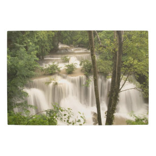 Impresión En Metal Tailandia: Catarata de Huai Mae Khamin