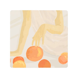 Impresión En Metal Tangerine Grace