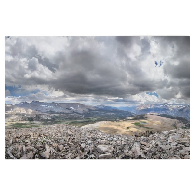 Impresión En Metal Tawny Point Panorama - John Muir Trail (Anverso)