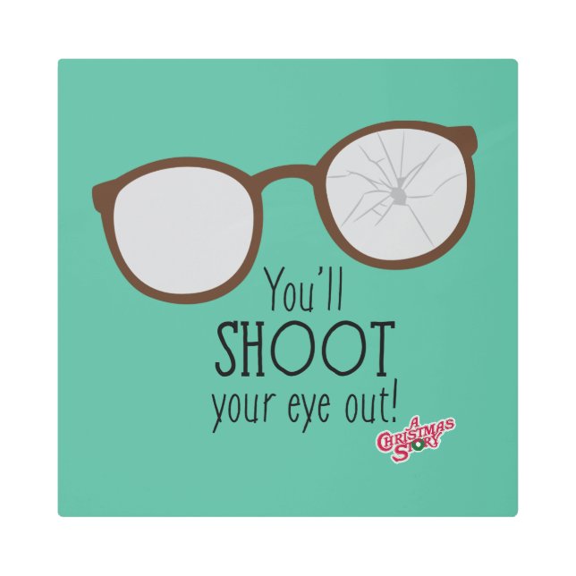 Impresión En Metal ¡Te vas a abrir los ojos! (Anverso)