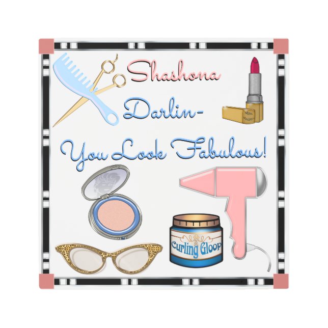 Impresión En Metal Te Ves Fabuloso - Personalizado (Anverso)