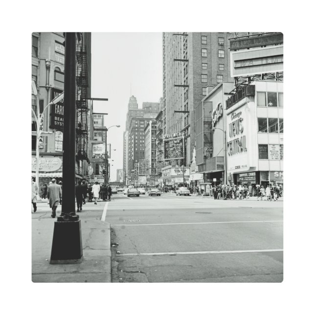 Impresión En Metal Teatro Oriental de Chicago Loop Randolph St. 1960 (Anverso)