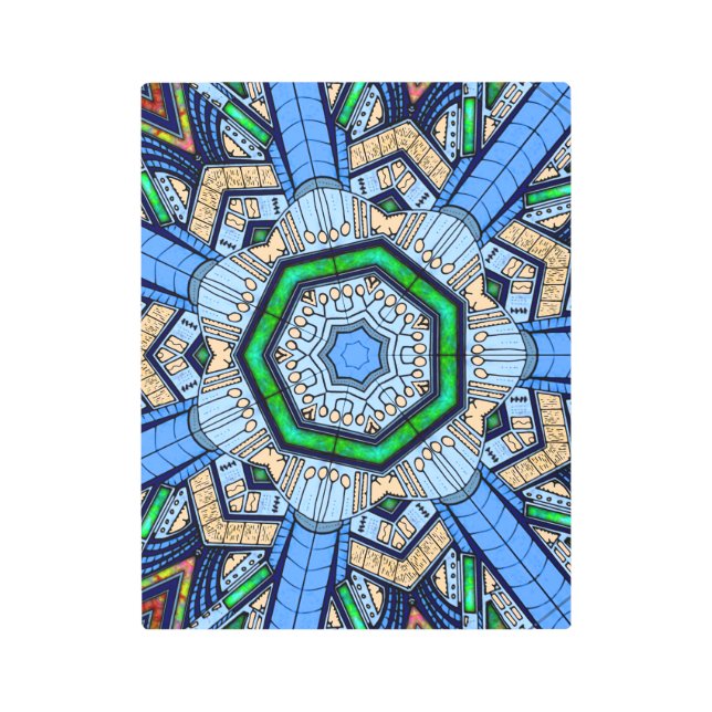 Impresión En Metal Tecnología de estrella de agua (Anverso)