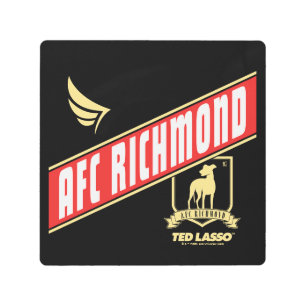 Impresión En Metal Ted Lasso   Banner atlético AFC Richmond