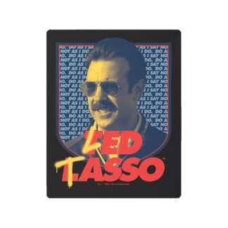 Impresión En Metal Ted Lasso | Led Tasso Badge