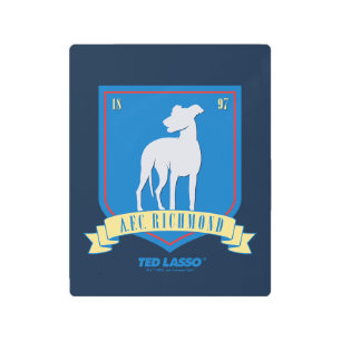 Impresión En Metal Ted Lasso   Logo del equipo AFC Richmond