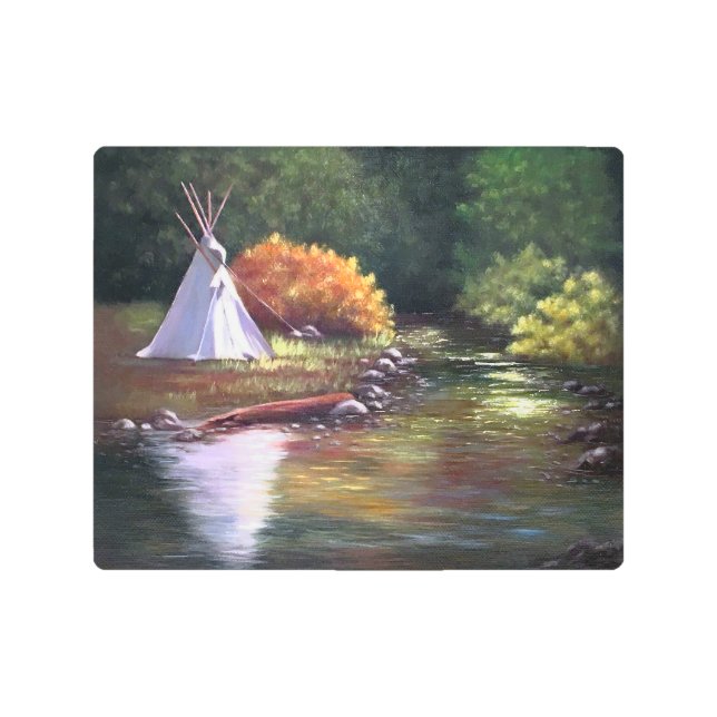Impresión En Metal Teepee (Anverso)